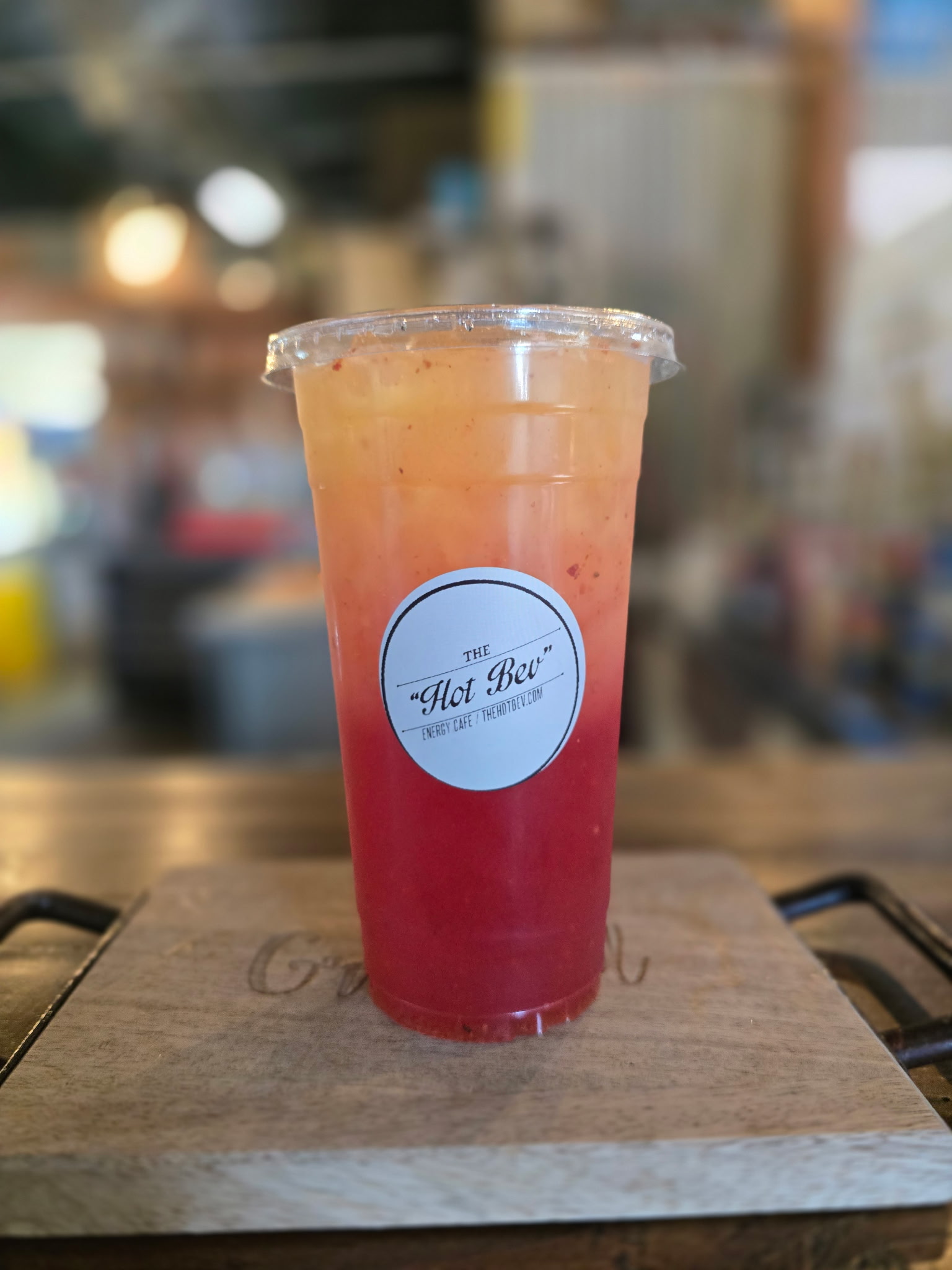 Hand-crafted energy drink at The Hot Bev Roswell NM